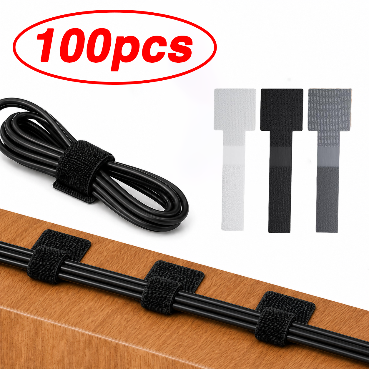 Laptop Accessories That You Need - Cable Ties Reusable Straps Velcros Hook
