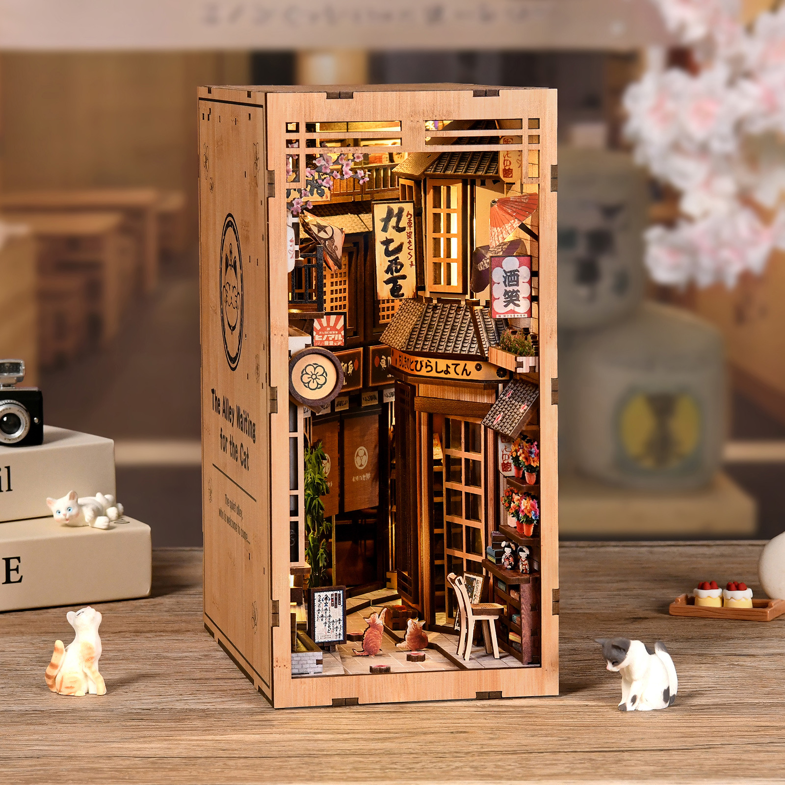 Laptop Accessories Light - Cute DIY Miniature House Kit Japanese