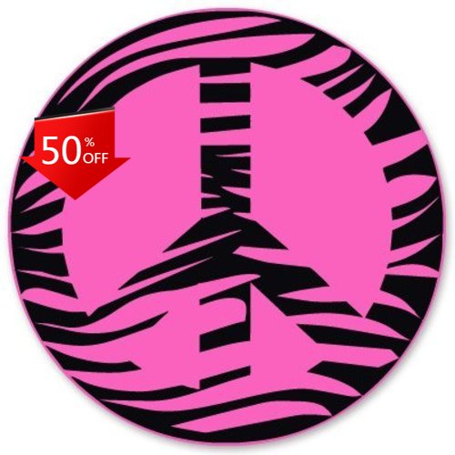 Zebra Peace Pink Retro Laptop  - Laptop Unique Accessories recensione e prezzo