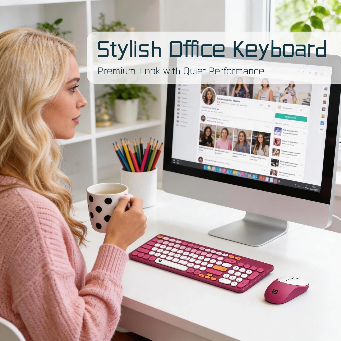 96 Key Wireless Keyboard Mouse - Laptop Accessories Officeworks recensione e prezzo