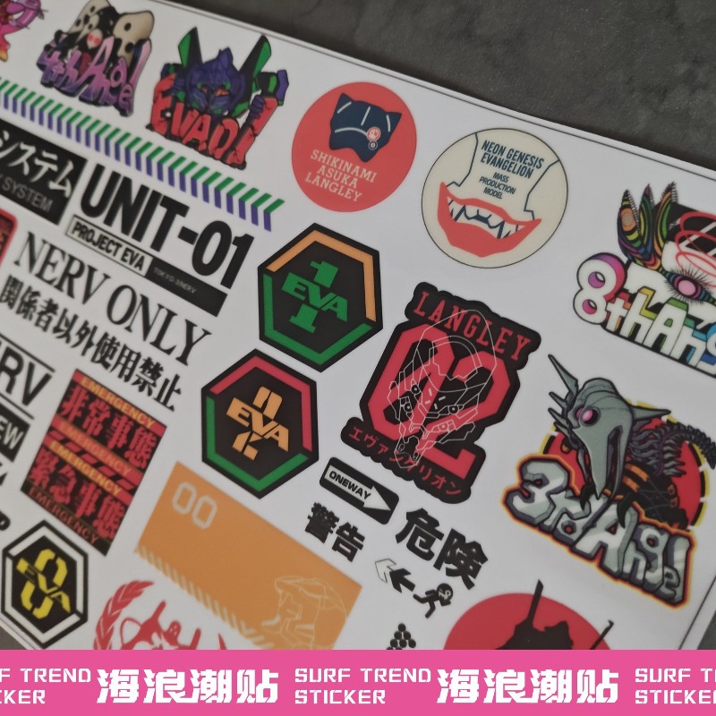 Neon Genesis Evangelion Waterp - Laptop Accessories Diy recensione e prezzo