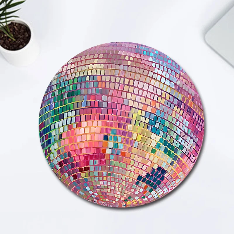 Rubber Round Pink Disco Ball M - Laptop Accessories Productivity recensione e prezzo