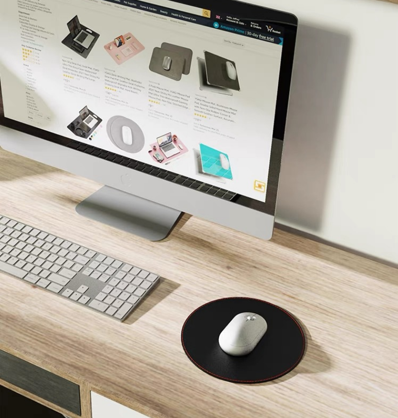 New Hot PU Mouse Pad 22cm Anti - Laptop Accessories Productivity recensione e prezzo