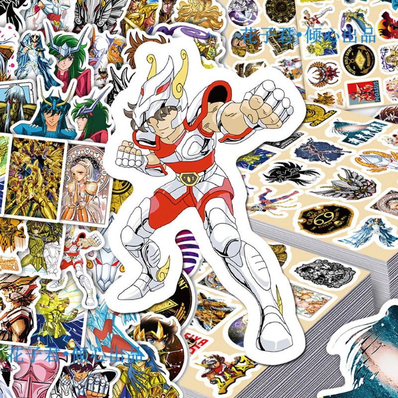 101Pcs Saint Seiya Anime Stick - Laptop Accessories Diy recensione e prezzo