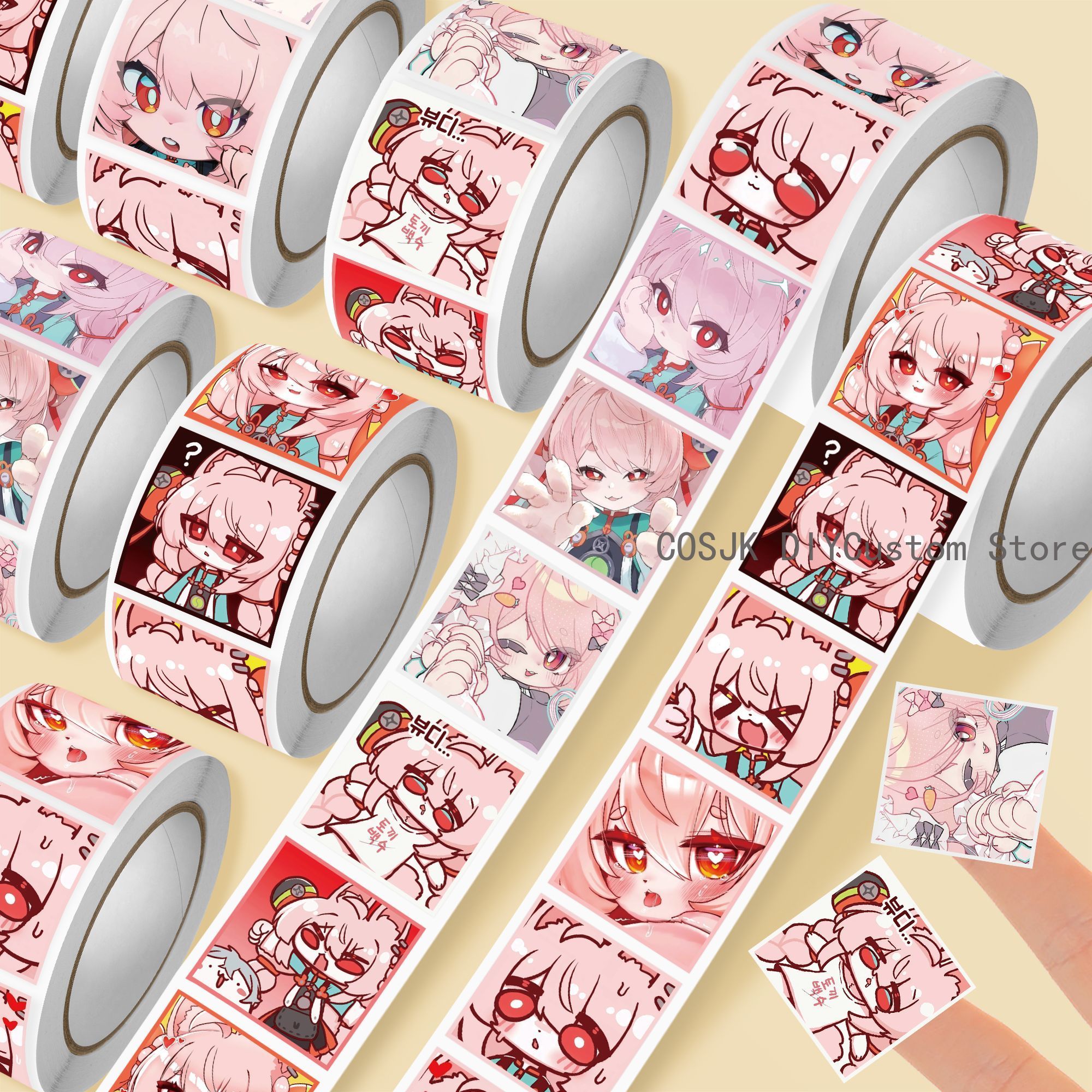500Pc/Roll Anime Zenless Zone  - Laptop Accessories For Students recensione e prezzo