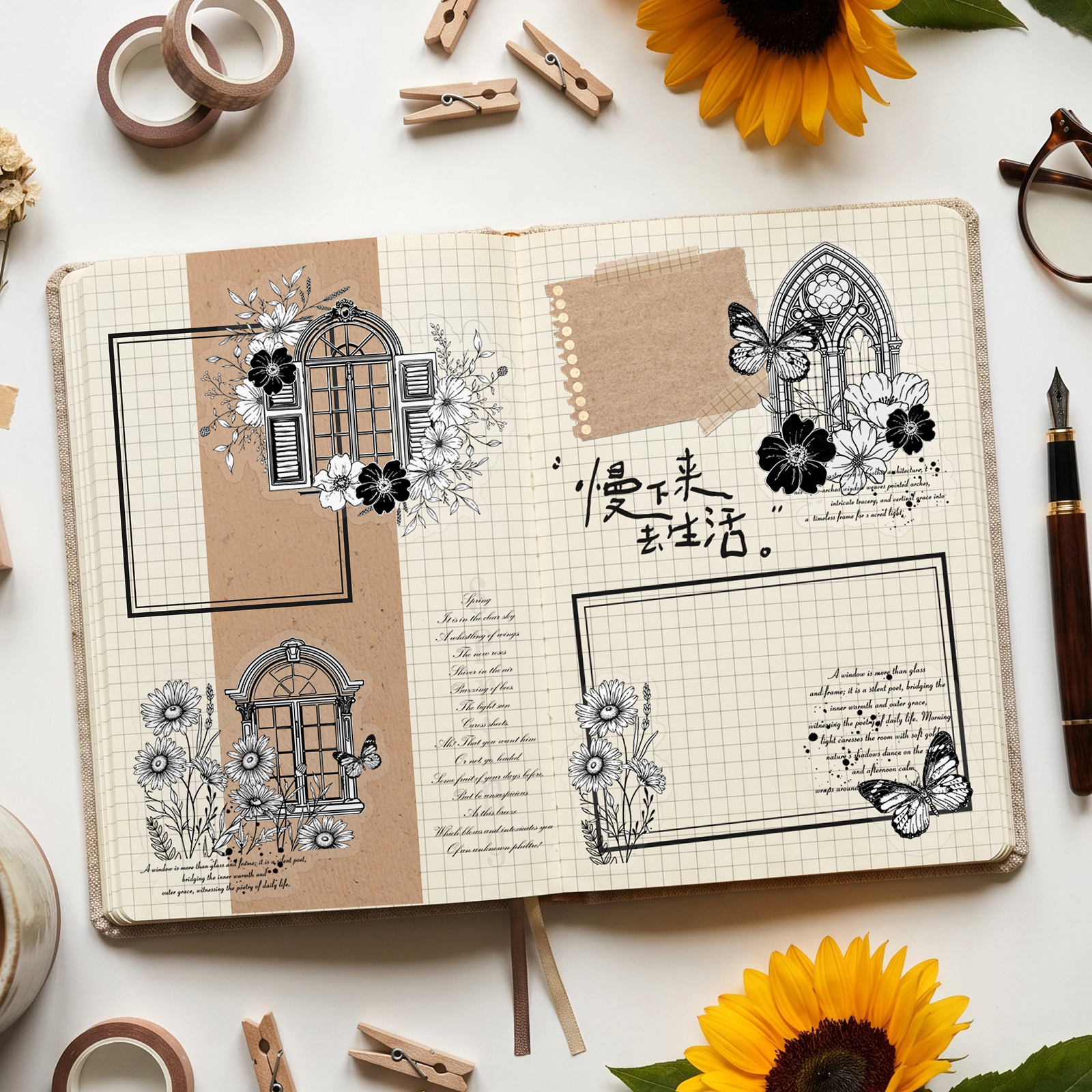 Etori Life Ink Flower Mark Ser - Laptop Accessories For Students recensione e prezzo