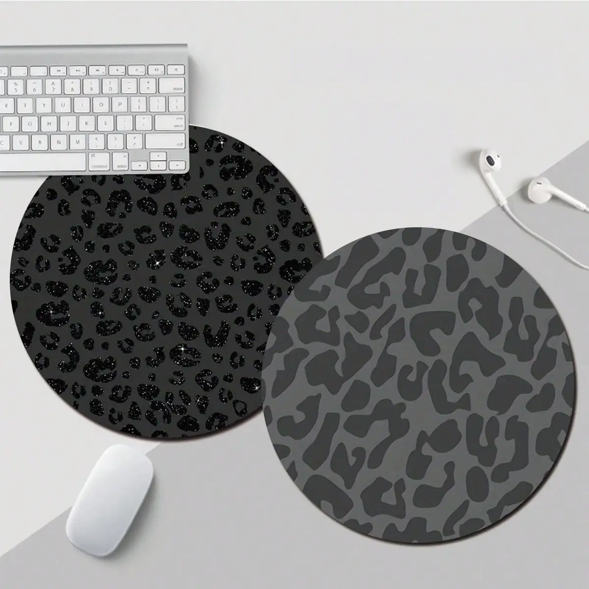 Black Leopard Print Cute Mouse - Laptop Accessories Officeworks recensione e prezzo