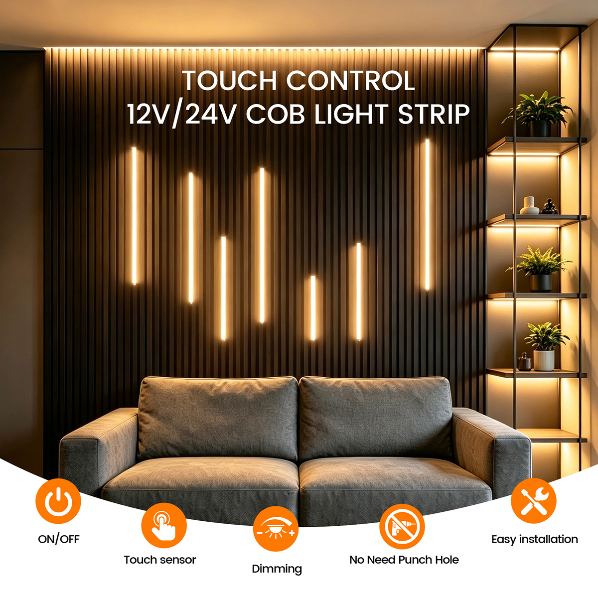 Under Cabinet Free-cut COB LED - Laptop Accessories Light recensione e prezzo