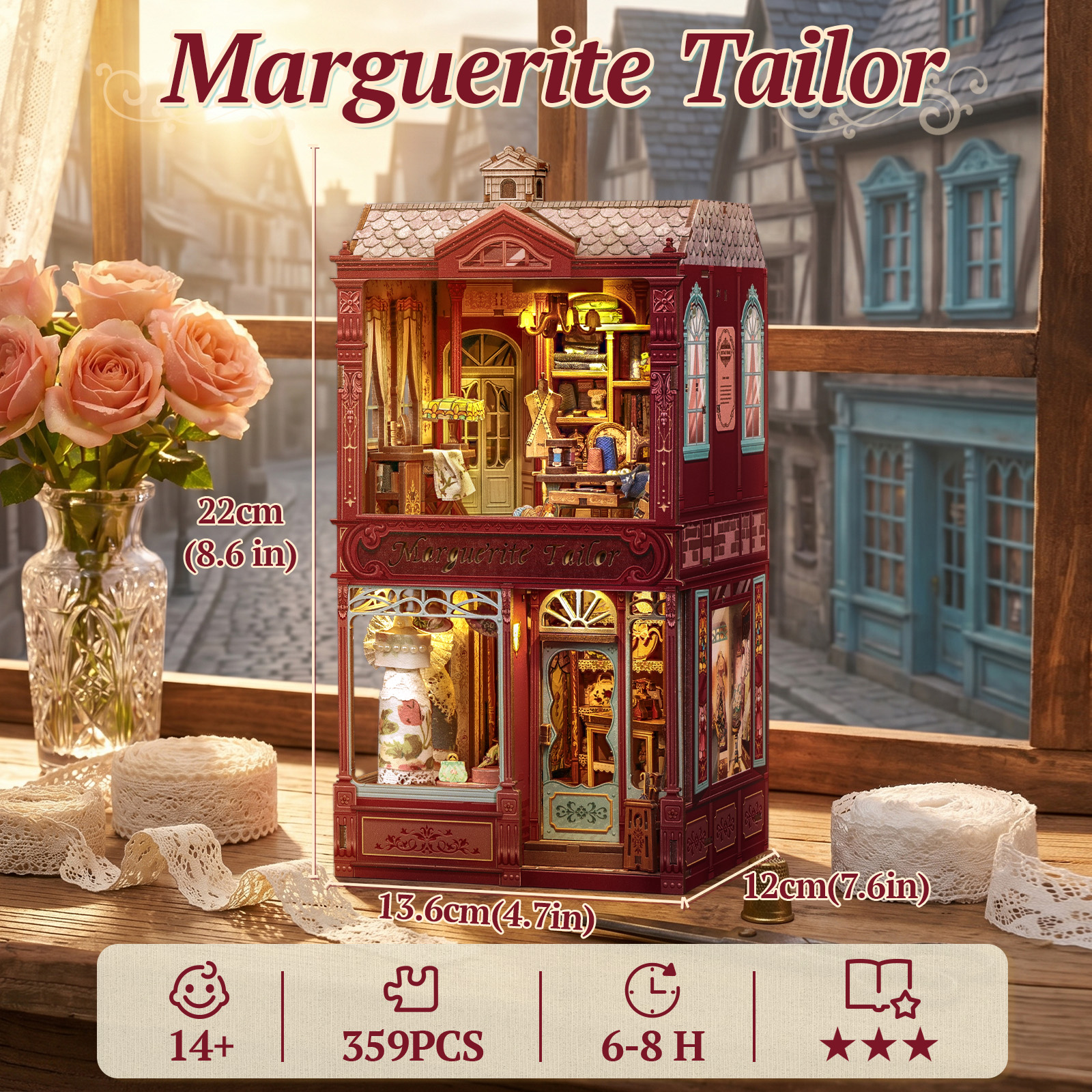 CUTEBEE Book Nook Kit for Marg - Laptop Accessories Light recensione e prezzo