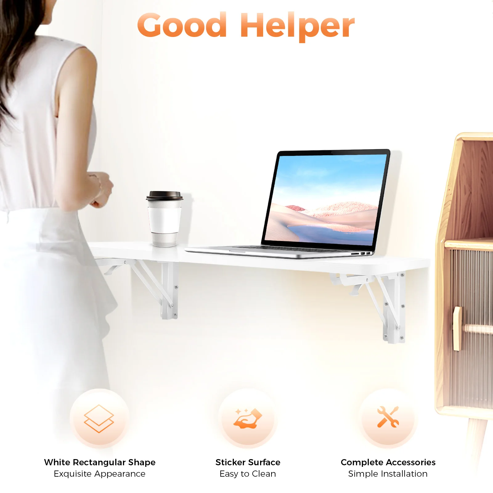 Space Saving Foldable Wall Mou - Laptop Accessories Officeworks recensione e prezzo