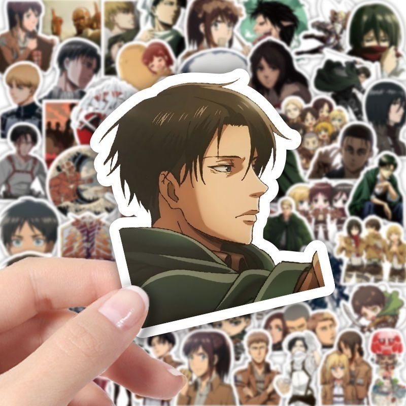 60Pcs Attack on Titan Anime St - Laptop Accessories Diy recensione e prezzo