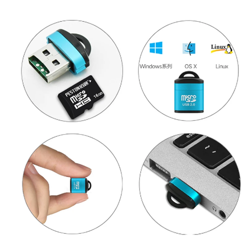 Mini USB Micro SD/TF Memory Ca - Laptop Accessories Productivity recensione e prezzo