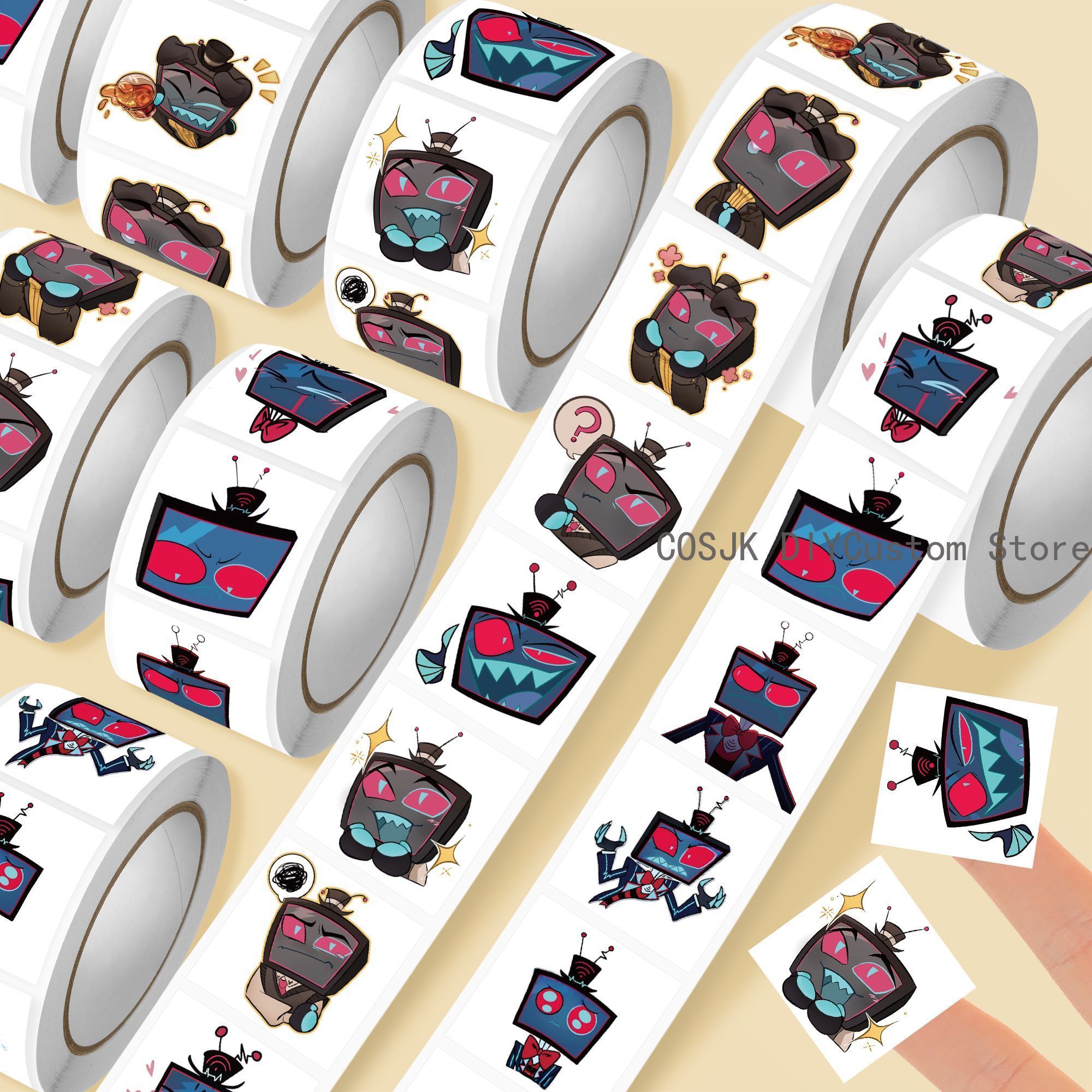 500Pc/Roll Anime Vox Q Version - Laptop Accessories For Students recensione e prezzo