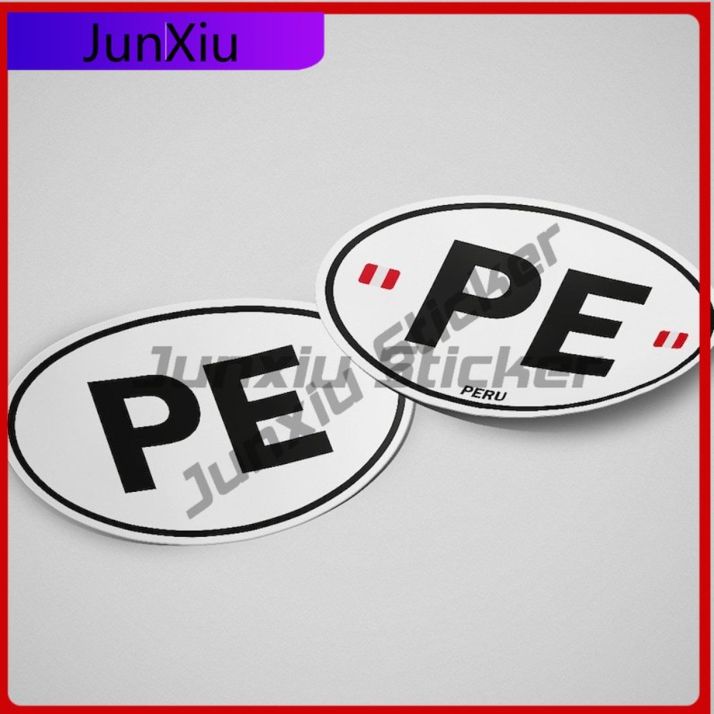 Peru PE Sticker Oval Flag Wate - Laptop Unique Accessories recensione e prezzo