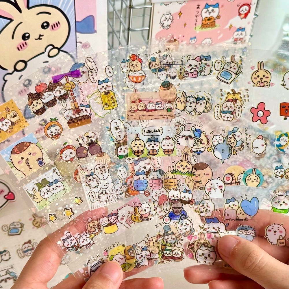 30Pcs Chiikawa Laser Stickers  - Laptop Accessories Diy recensione e prezzo
