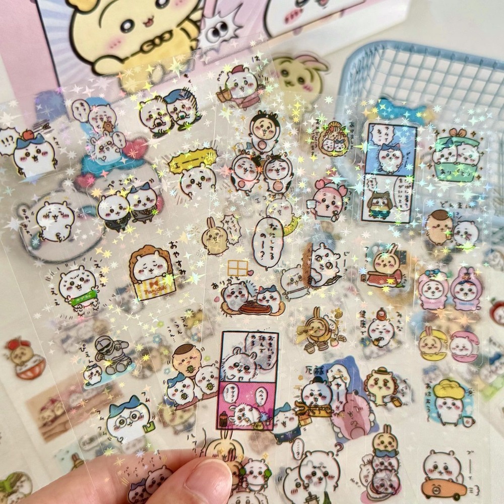 30Pcs Chiikawa Laser Stickers  - Laptop Accessories Diy recensione e prezzo
