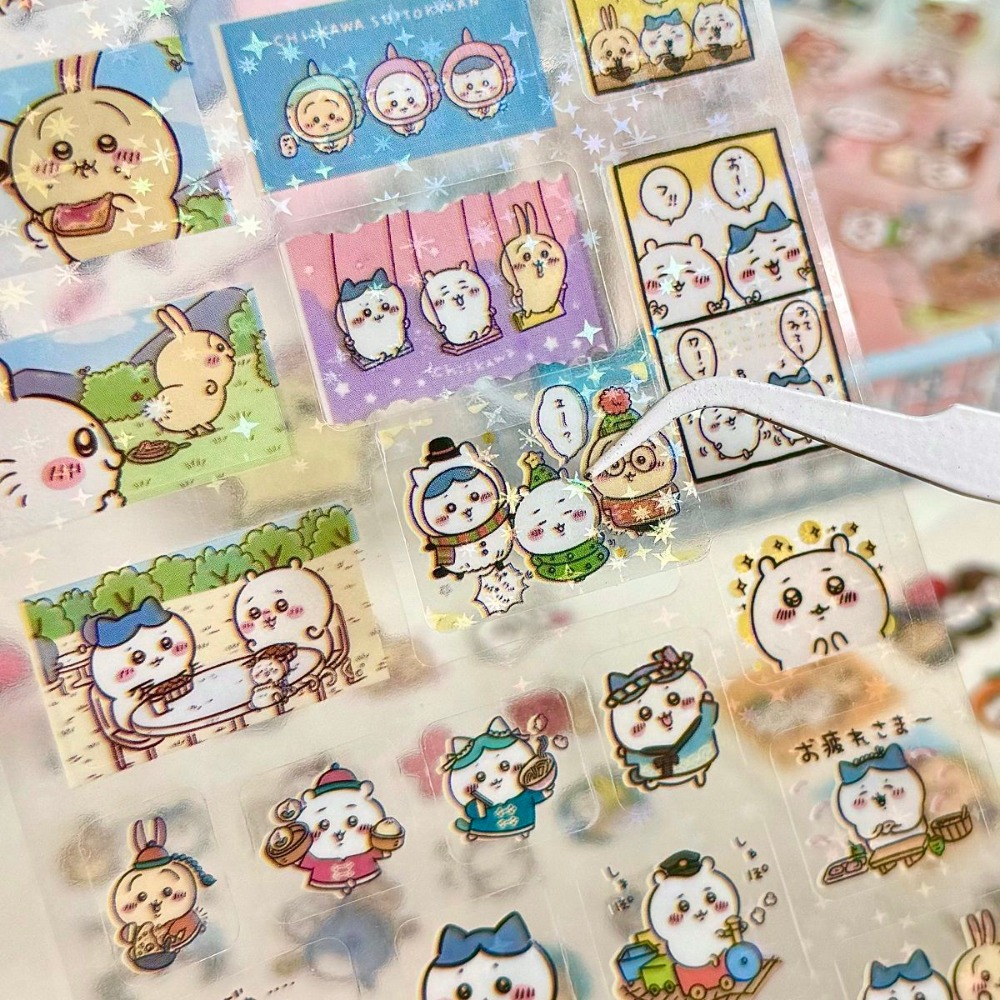 30Pcs Chiikawa Laser Stickers  - Laptop Accessories Diy recensione e prezzo