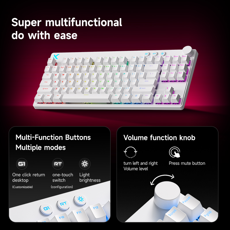 Mchose Mix87 Magnetic Swtich K - Laptop Accessories Productivity recensione e prezzo