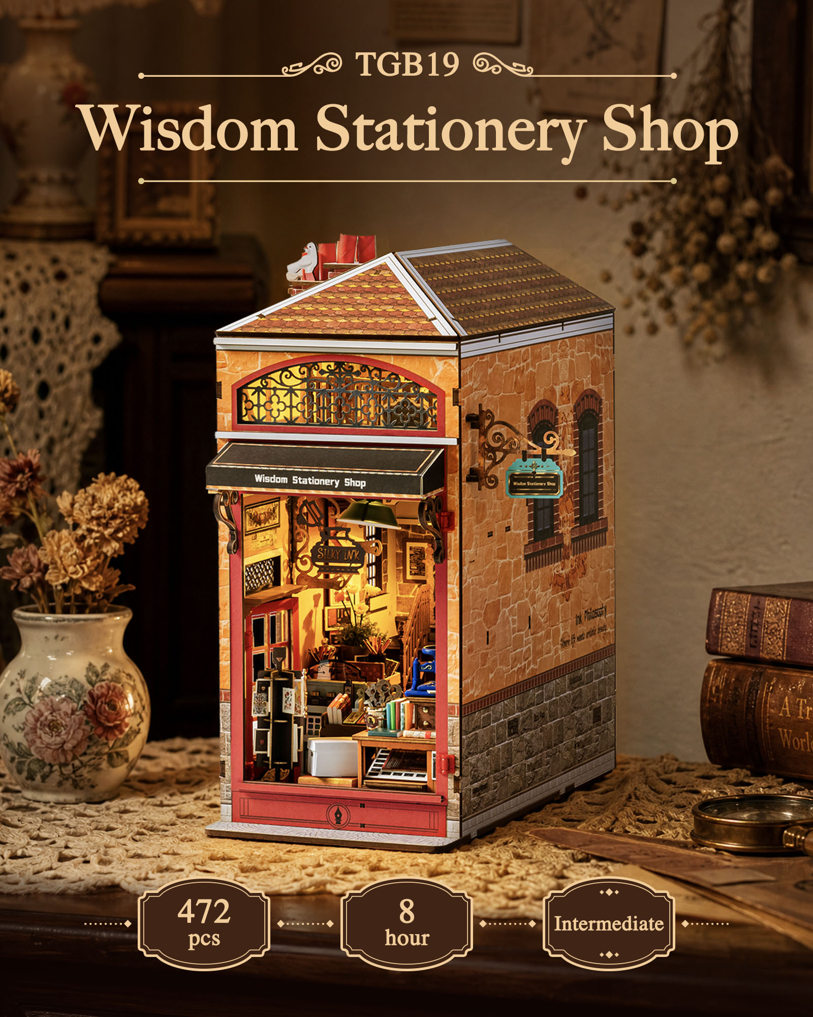 Rolife Wisdom Stationery Shop  - Laptop Accessories Light recensione e prezzo