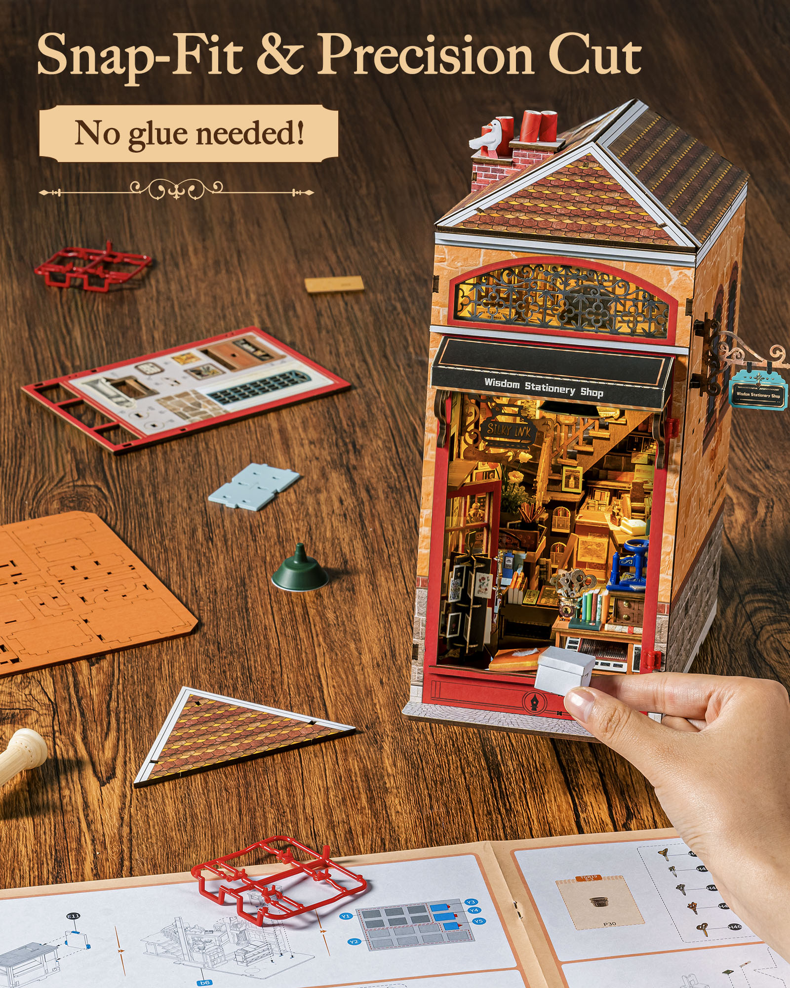 Rolife Wisdom Stationery Shop  - Laptop Accessories Light recensione e prezzo