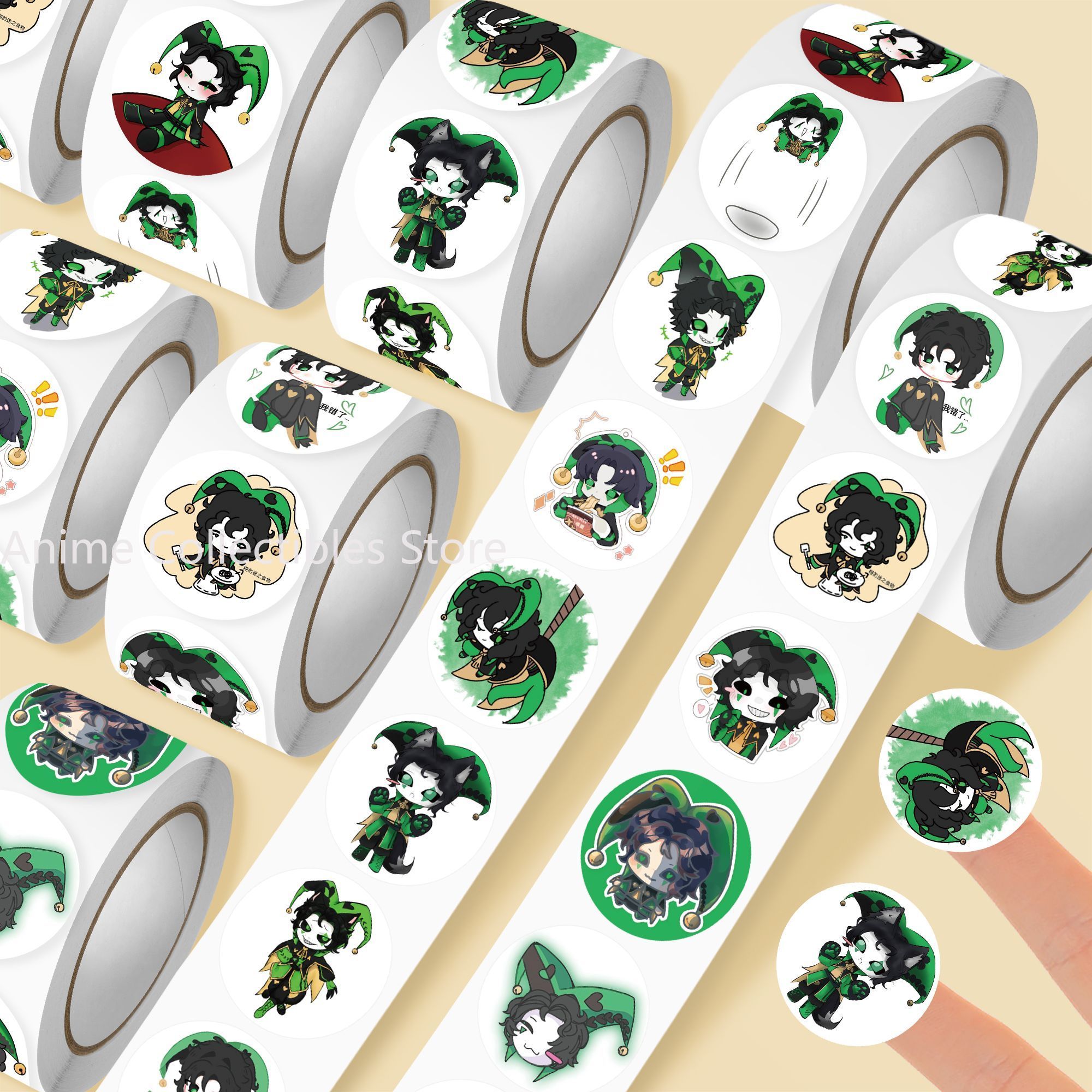 500Pc/Roll Anime The Freak Cir - Laptop Accessories Diy recensione e prezzo