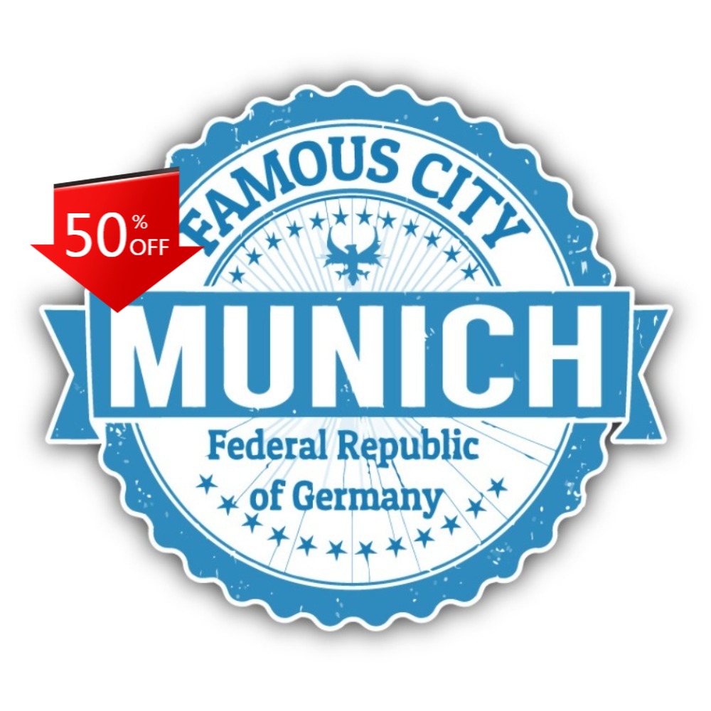 Munich City Germany Grunge Fun - Laptop Unique Accessories recensione e prezzo