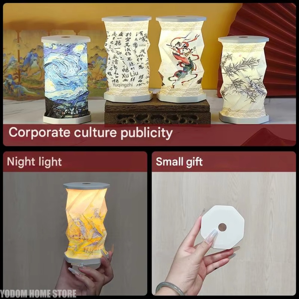 Paper Rotating Night Light Cre - Laptop Accessories Light recensione e prezzo