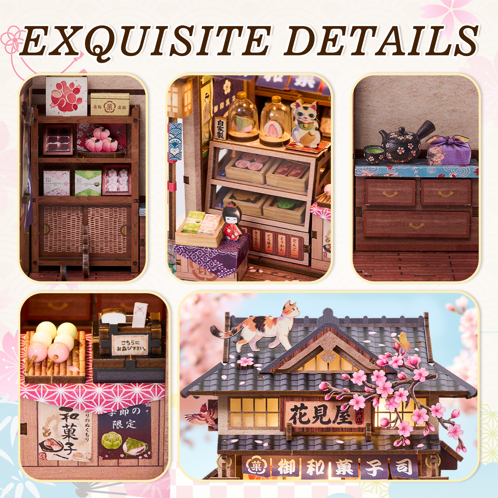 DIY Book Nook Kit Hanamiya Jap - Laptop Accessories Light recensione e prezzo