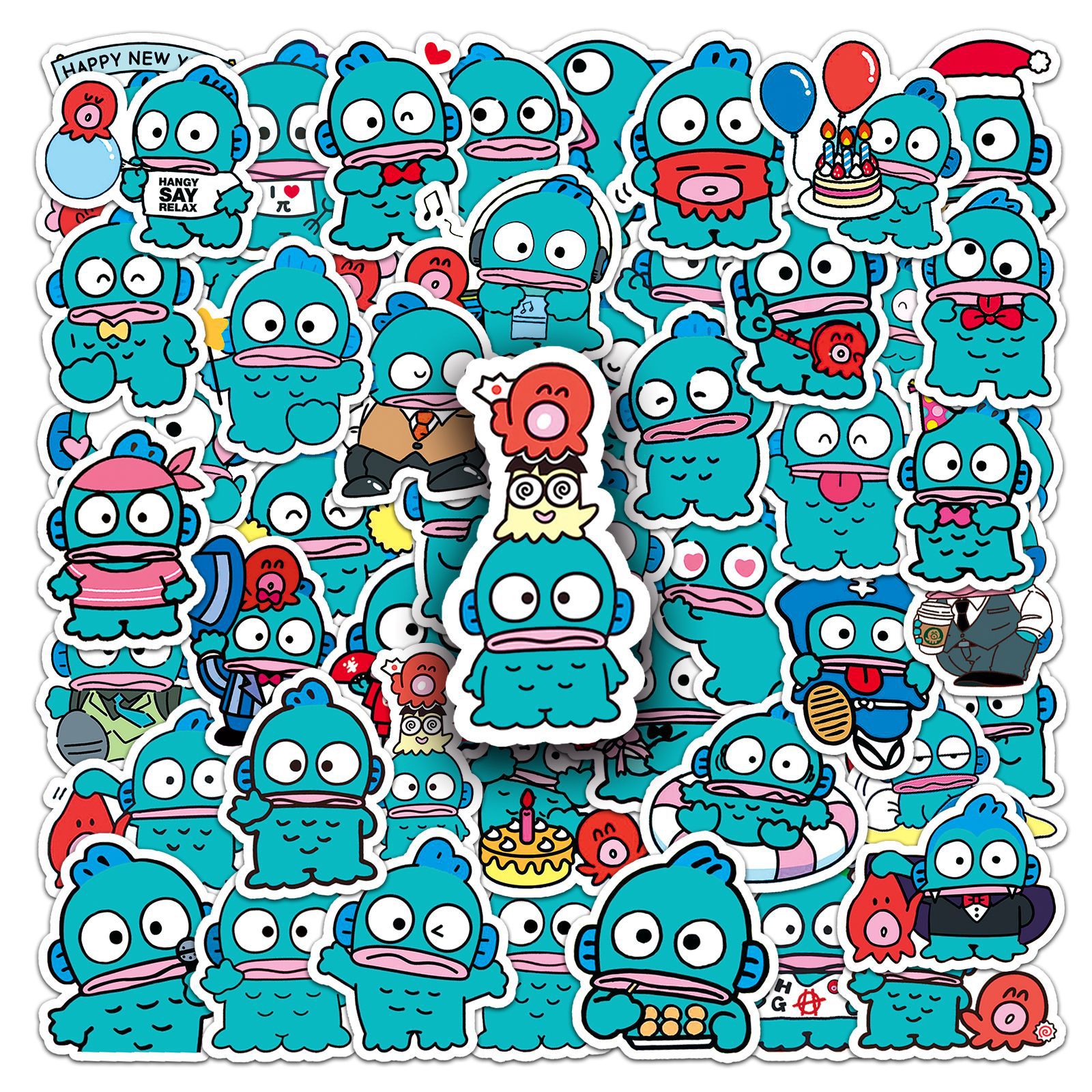 50pcs Cute Hangyodon Cartoon G - Laptop Accessories Diy recensione e prezzo