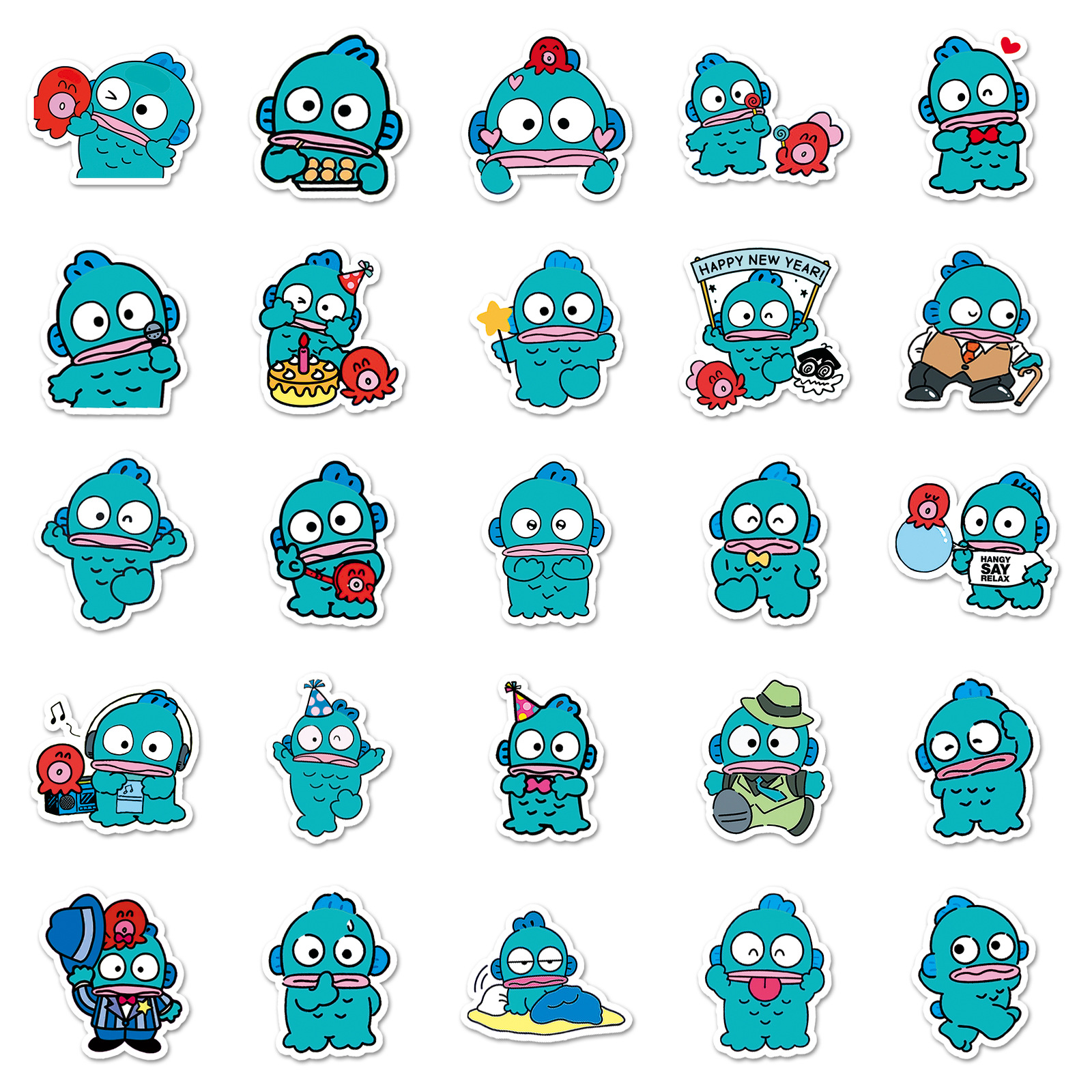 50pcs Cute Hangyodon Cartoon G - Laptop Accessories Diy recensione e prezzo
