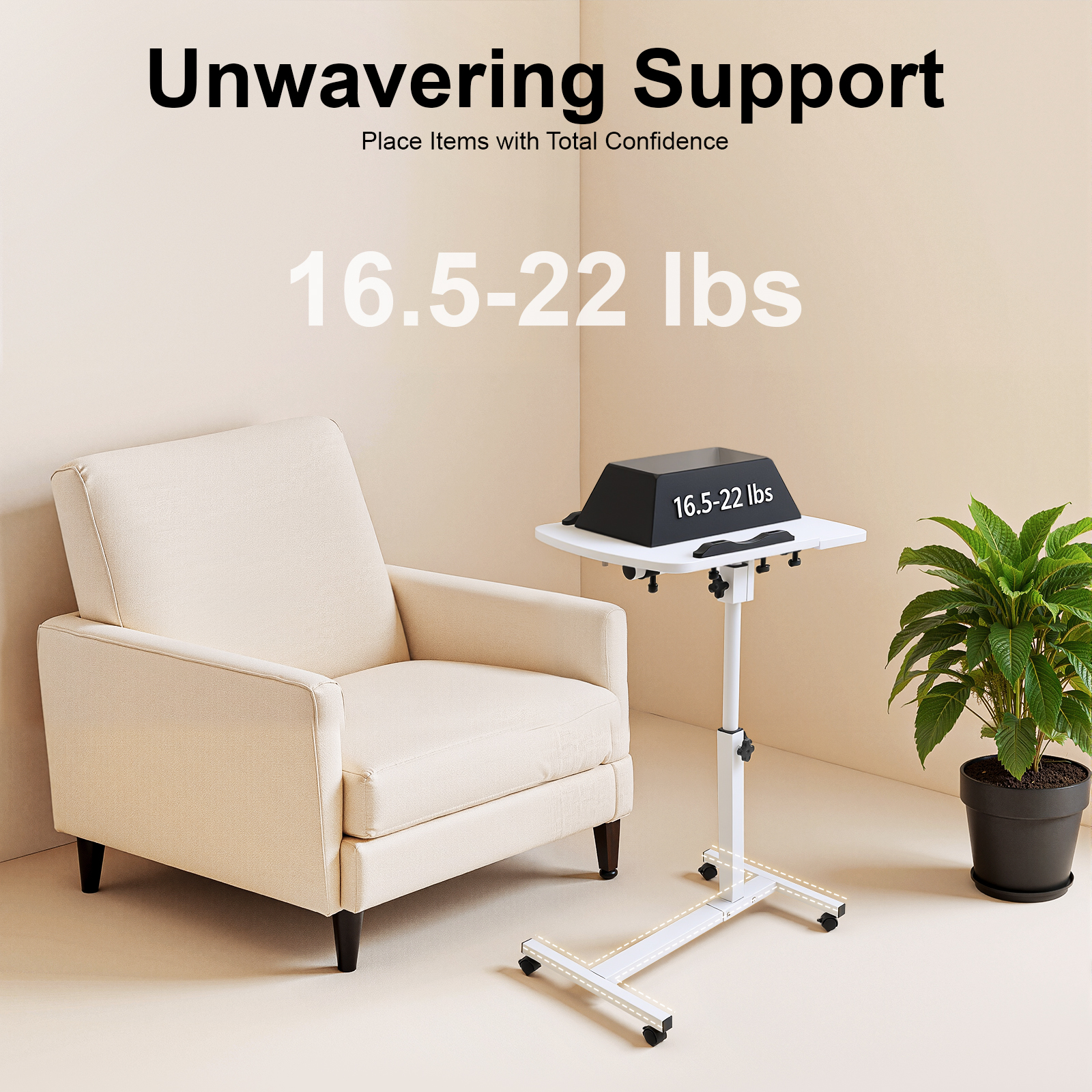 Adjustable Rolling Laptop Desk - Laptop Accessories Officeworks recensione e prezzo