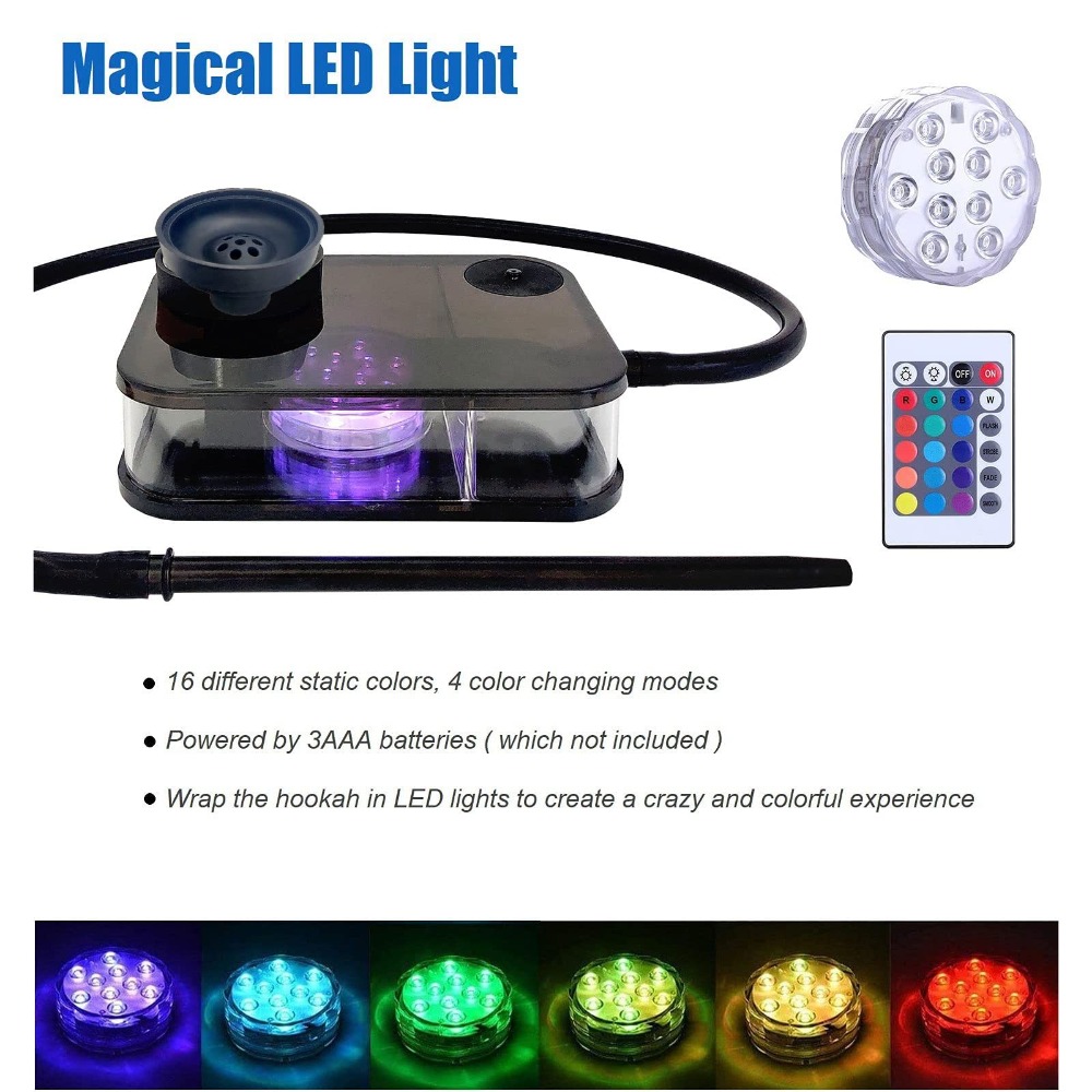 Rectangle Hookah Smoking Pipe  - Laptop Accessories Light recensione e prezzo