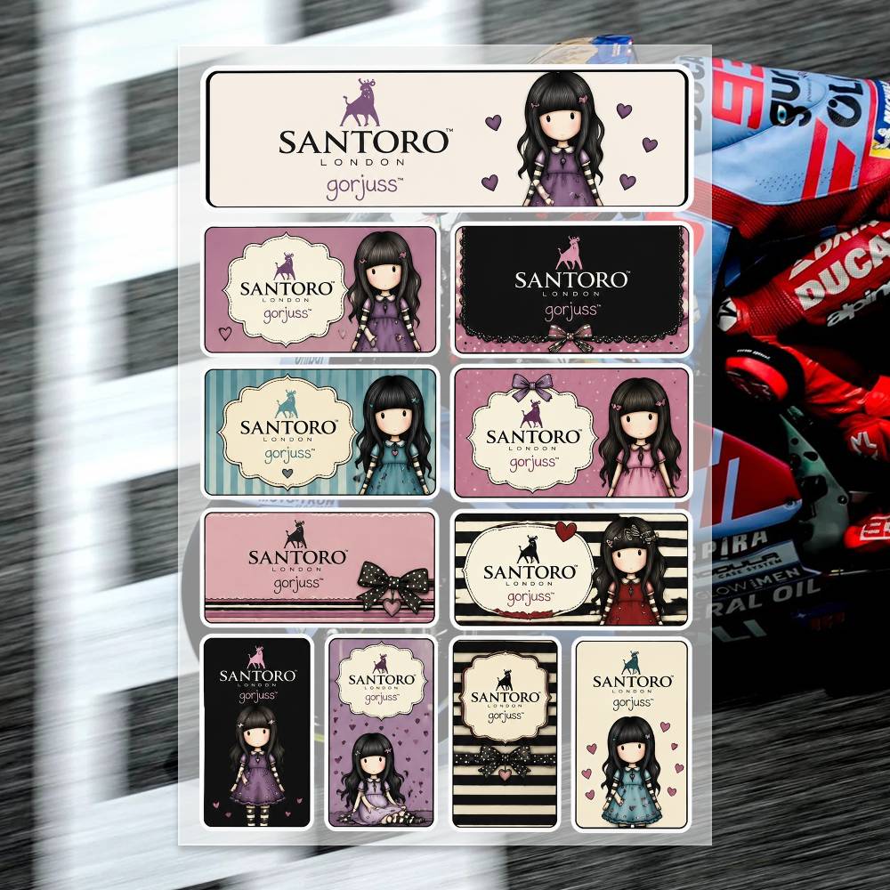 SA-ntoro Gorjuss Stickers Moto - Laptop Accessories Sa recensione e prezzo